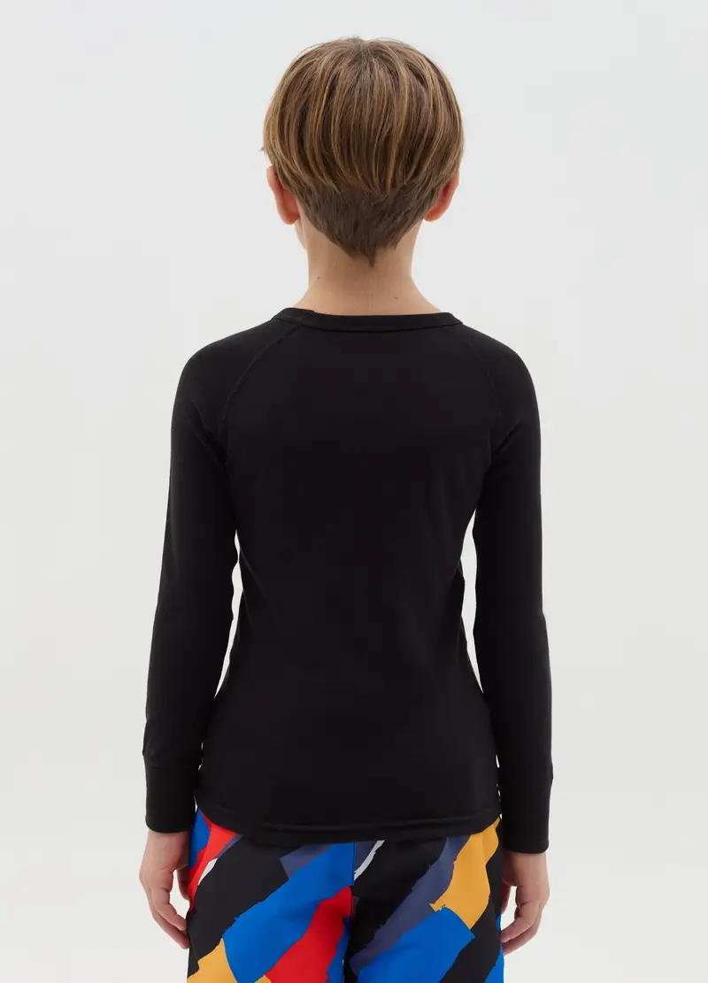 ALTAVIA T-shirt Bambino Nero 4221735 miniatura 2