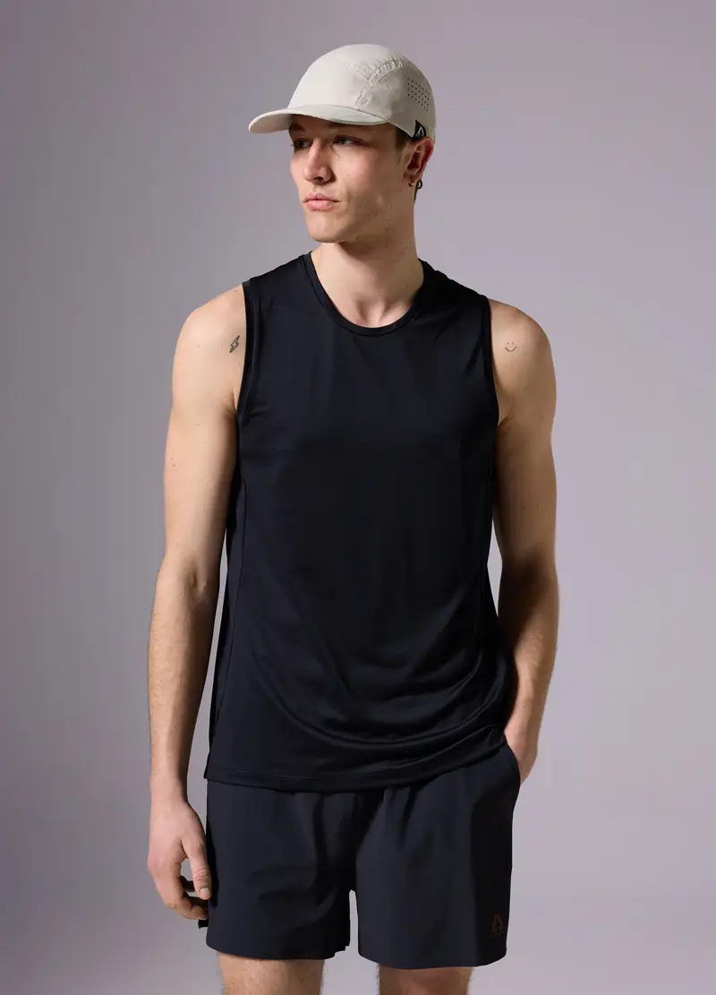 Vogatore In Tessuto Tecnico Altavia With Deborah Compagnoni, Uomo, Nero miniatura 2