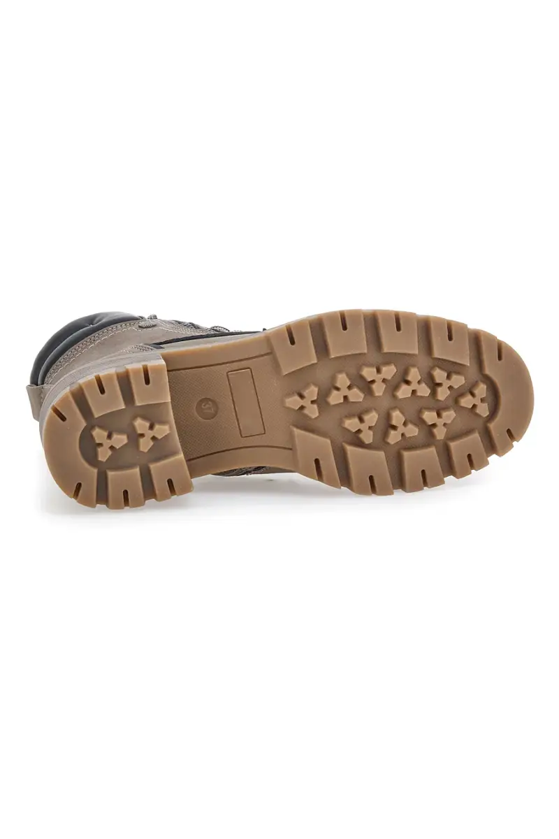 Anfibi taupe con doppia zip e interno caldo Altemberg 7 [TAUPE] miniatura 5