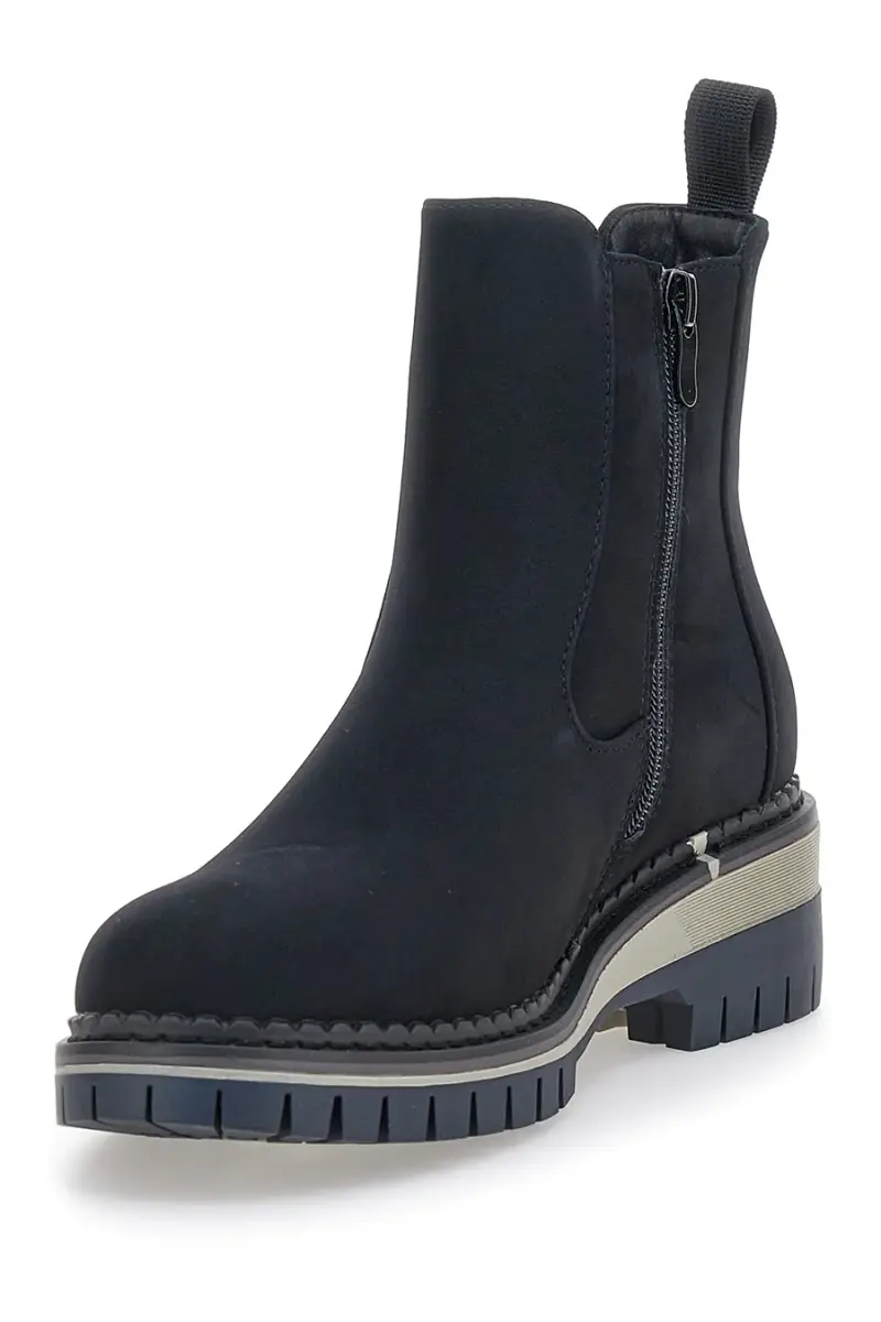 Beatles neri con suola carrarmato Altemberg 2 [NERO] miniatura 3