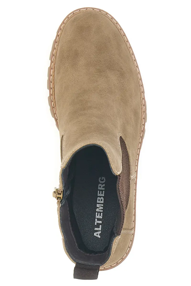 Beatles taupe con suola carrarmato Altemberg 6 [TAUPE] miniatura 3