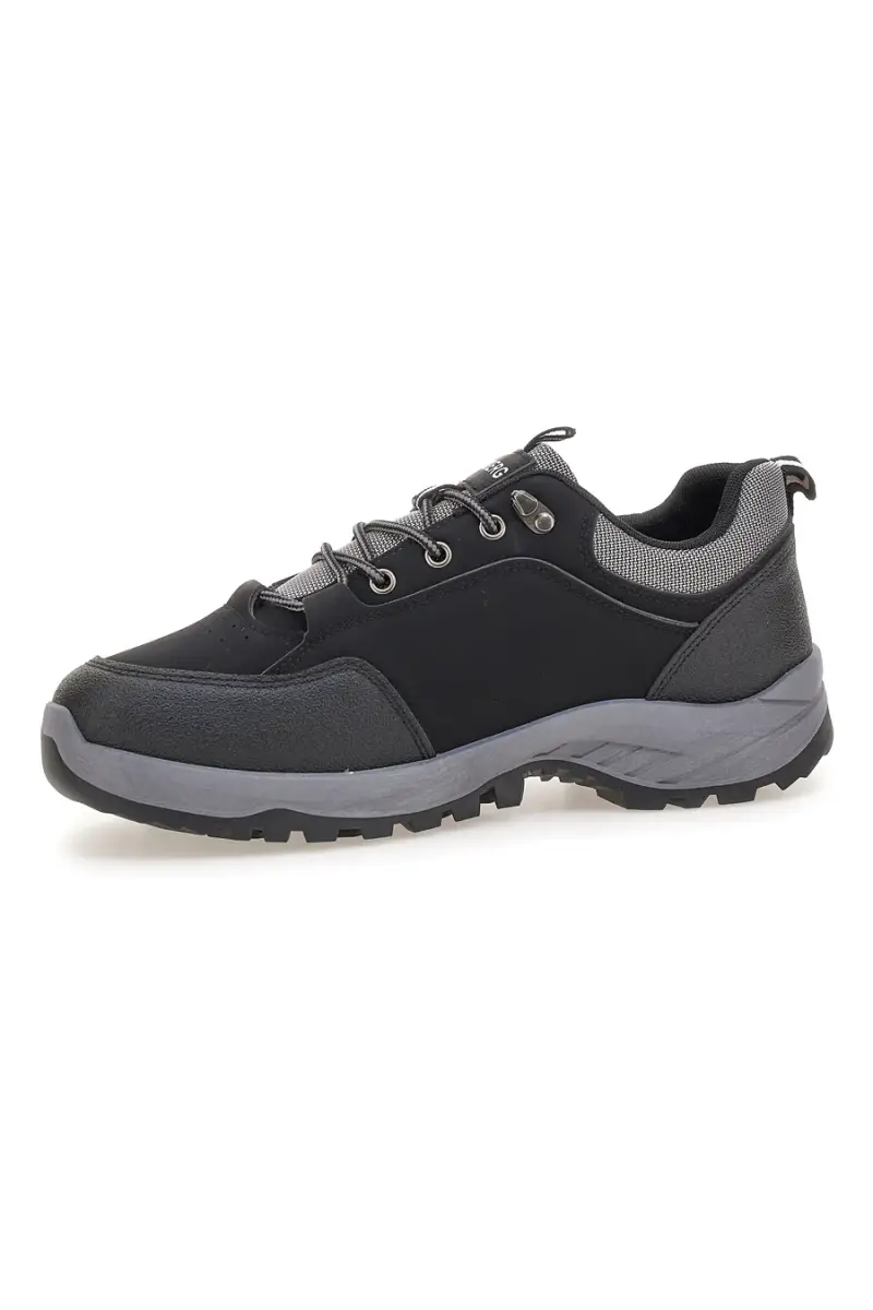 Scarpe trekking nere con suola carrarmato Altemberg GB2047 [NERO] miniatura 4