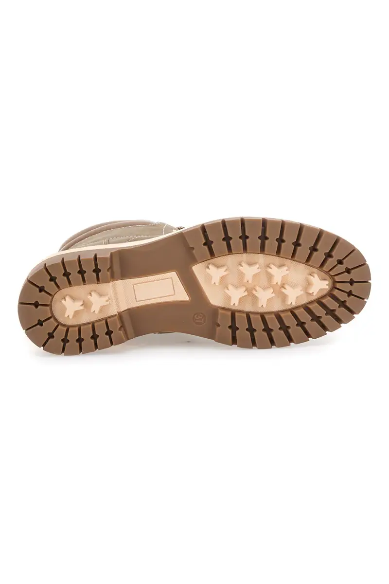 Stivaletti taupe con suola carrarmato Altemberg 1 [TAUPE] miniatura 5