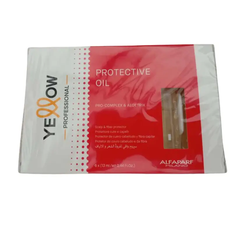 ALFAPARF Yellow Protective oil 6x13ml
