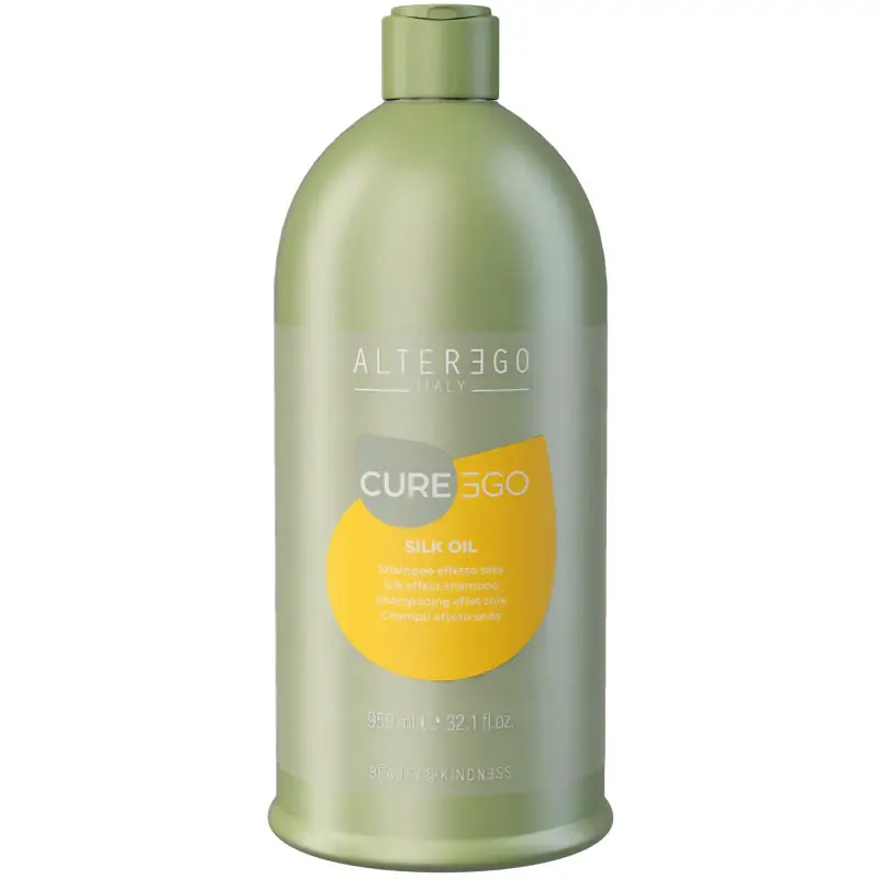 CureEgo Silk Oil Shampoo lisciante per capelli, 950 ml