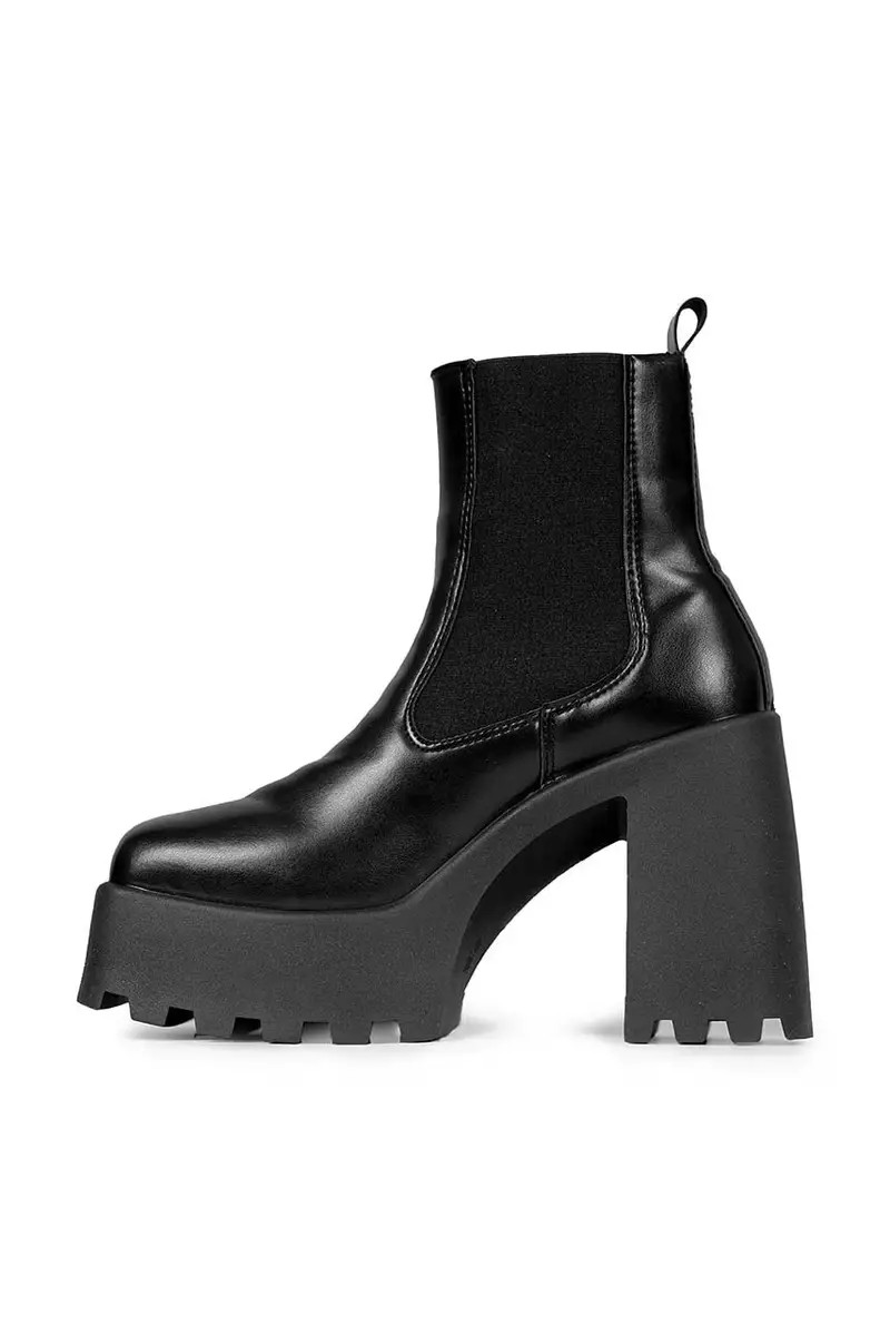 stivaletti alla caviglia donna Blaze Nero miniatura 3