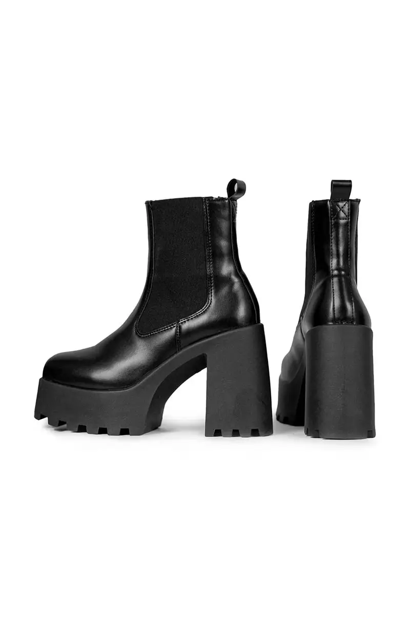 stivaletti alla caviglia donna Blaze Nero miniatura 4