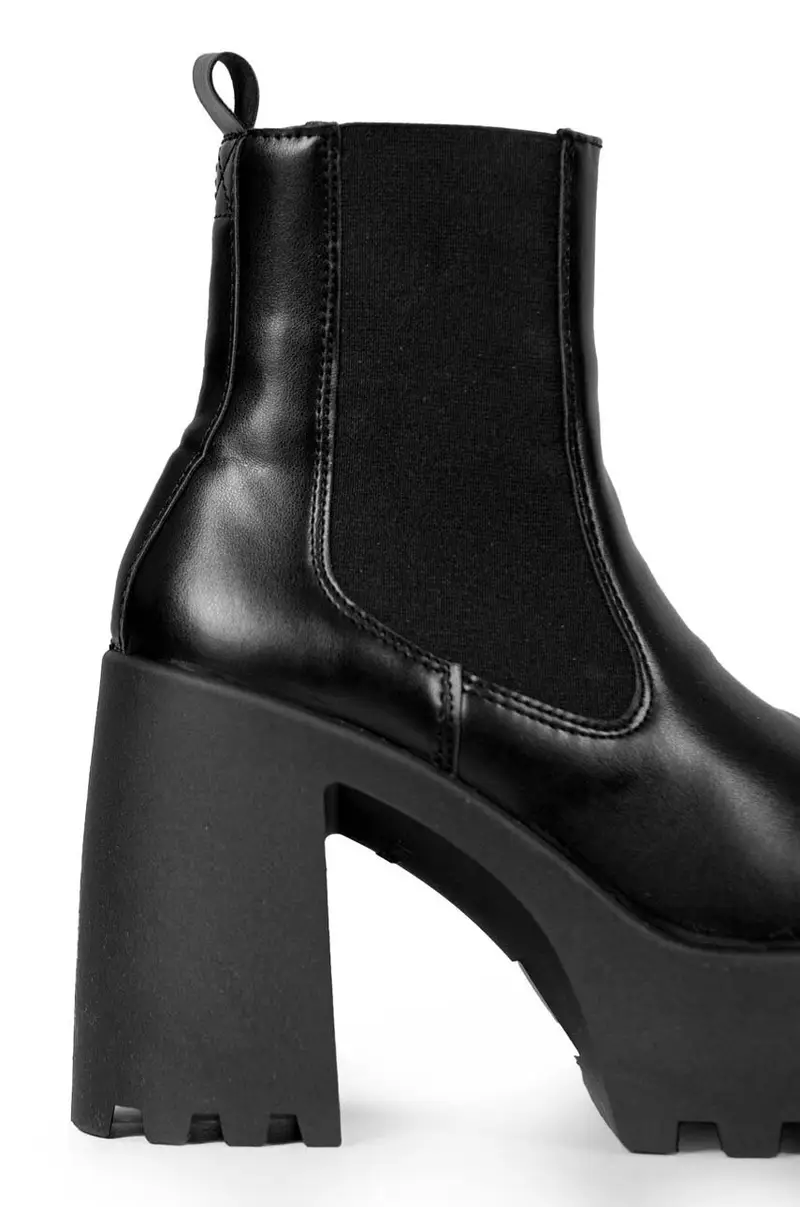 stivaletti alla caviglia donna Blaze Nero miniatura 5