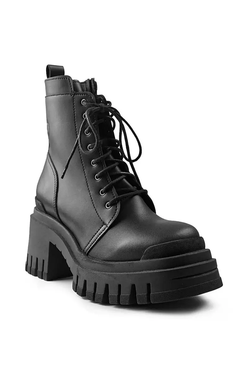 stivali da motociclista Lacerta donna Lacerta.Vegan Nero miniatura 2