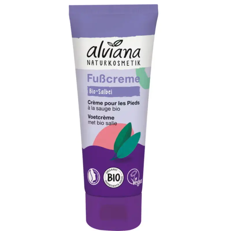 naturkosmetik Crema Piedi alla Salvia Bio 75 ml