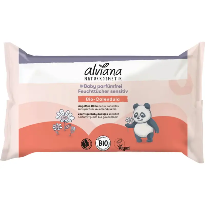 naturkosmetik Salviette per Bambini Sensitiv 48 pezzi