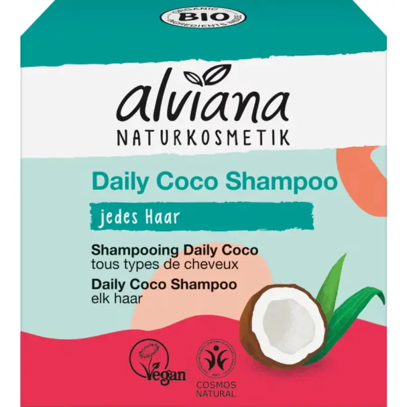 naturkosmetik Shampoo Solido Cocco Bio e Olio di Argan Bio 60 g