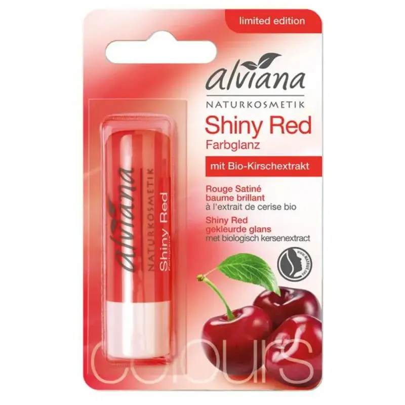 Shiny Red Balsamo Brillante Con Estratto Di Ciliegia Bio 4.5g