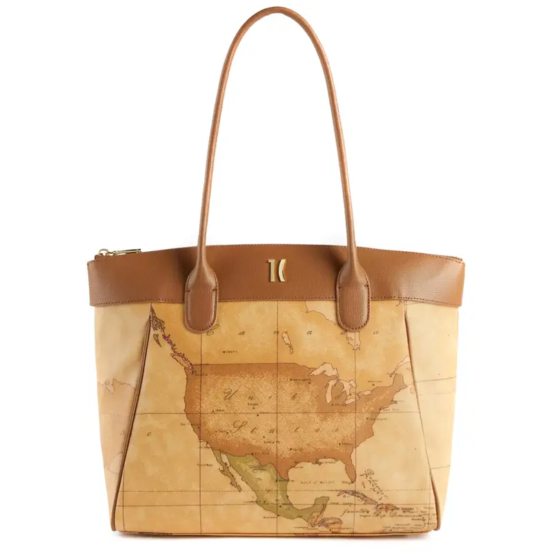 Alviero Maerini 1A Classe Heritage Geo Shopping LC15 G616 970 Tabacco