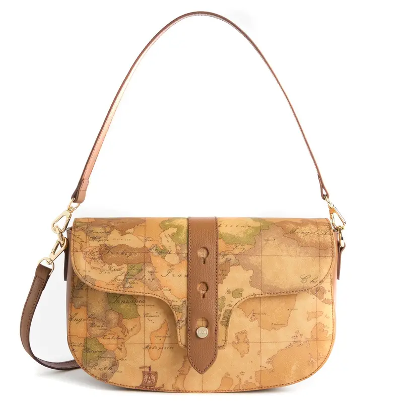 Escape Geo Borsa a spalla LE62 G616 970 Tabacco