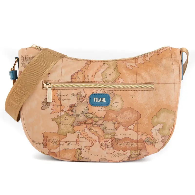 Soft Petals borsa a tracolla LE55 S578 136 Blu Pacifico