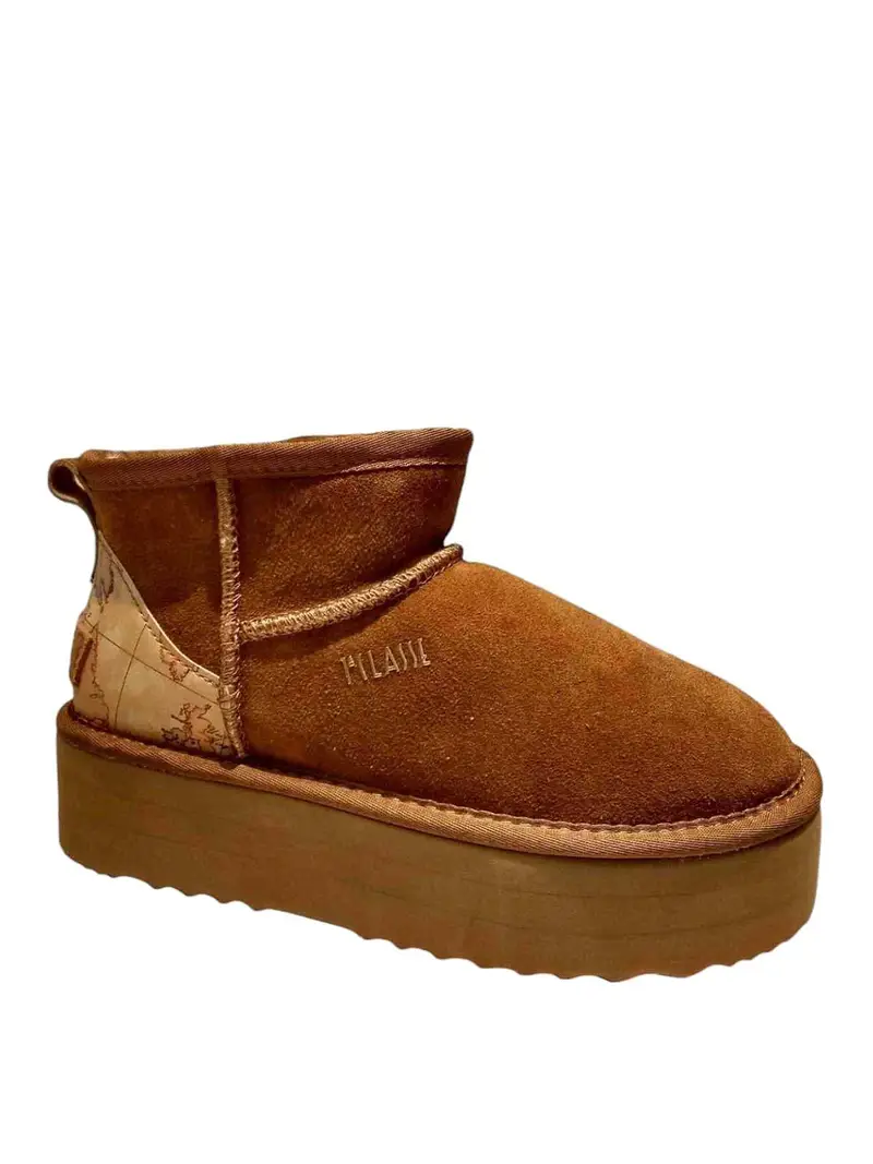 Stivaletti in pelle Beige