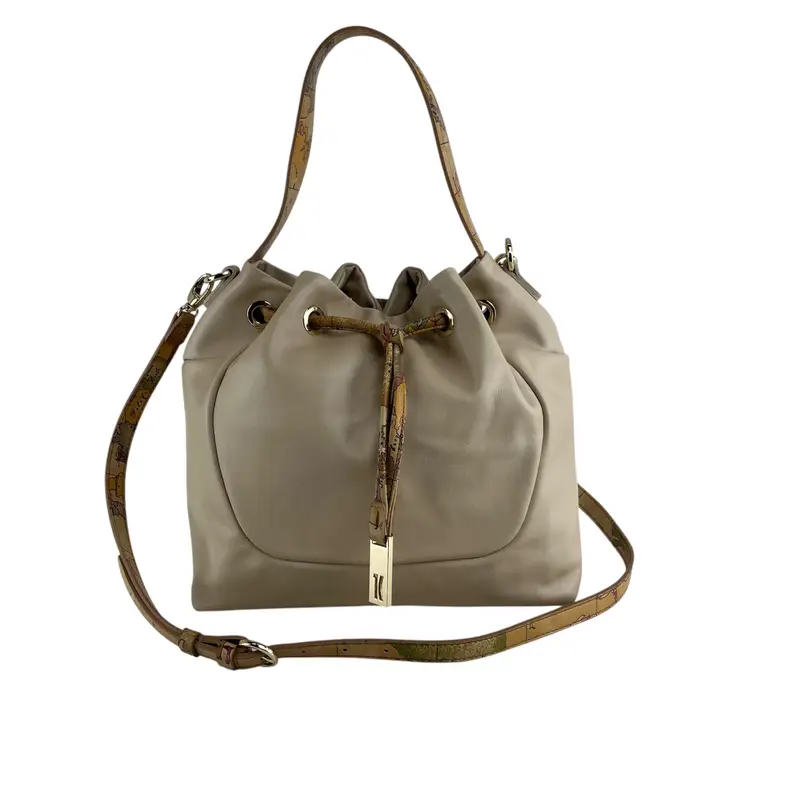Talisman Leather Borsa a tracolla LE87 8631 905 Avorio
