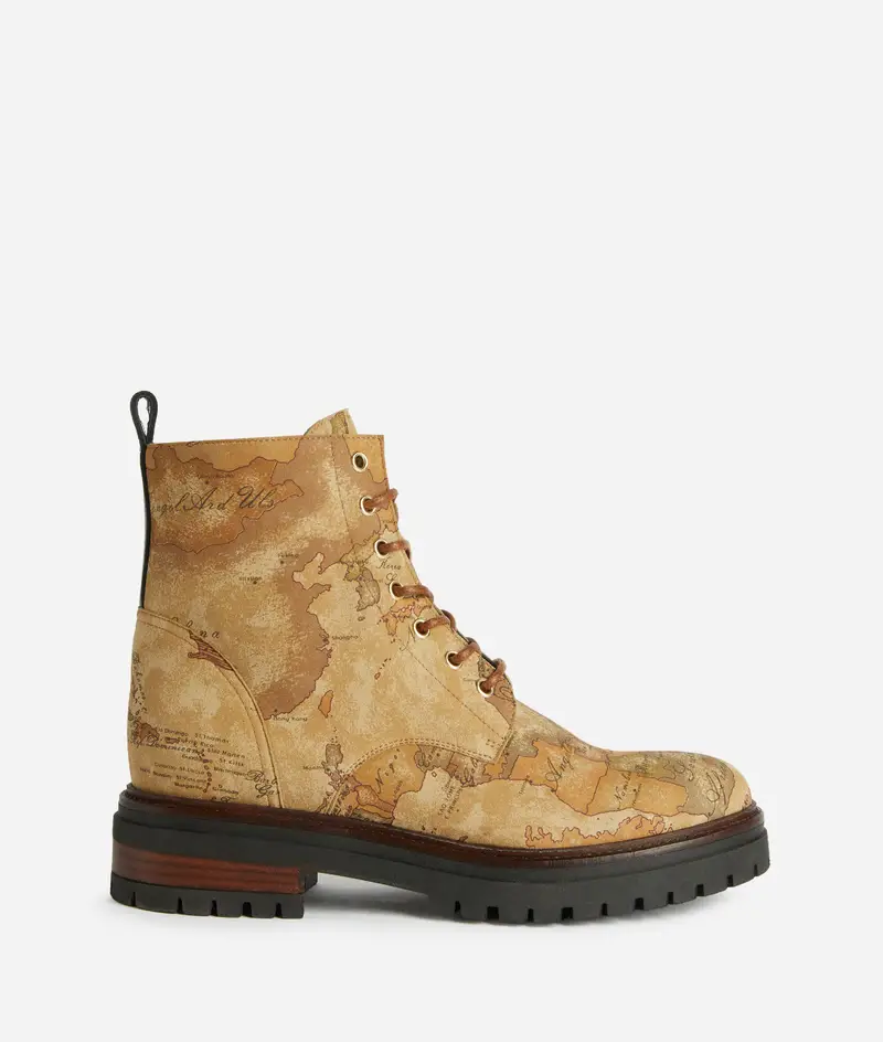 Anfibi in tessuto nabuk Geo Classic