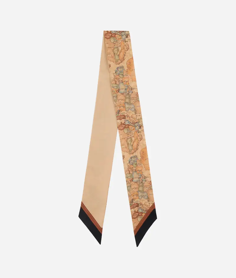 Bandeau in seta Geo Classic 6x100 Miele