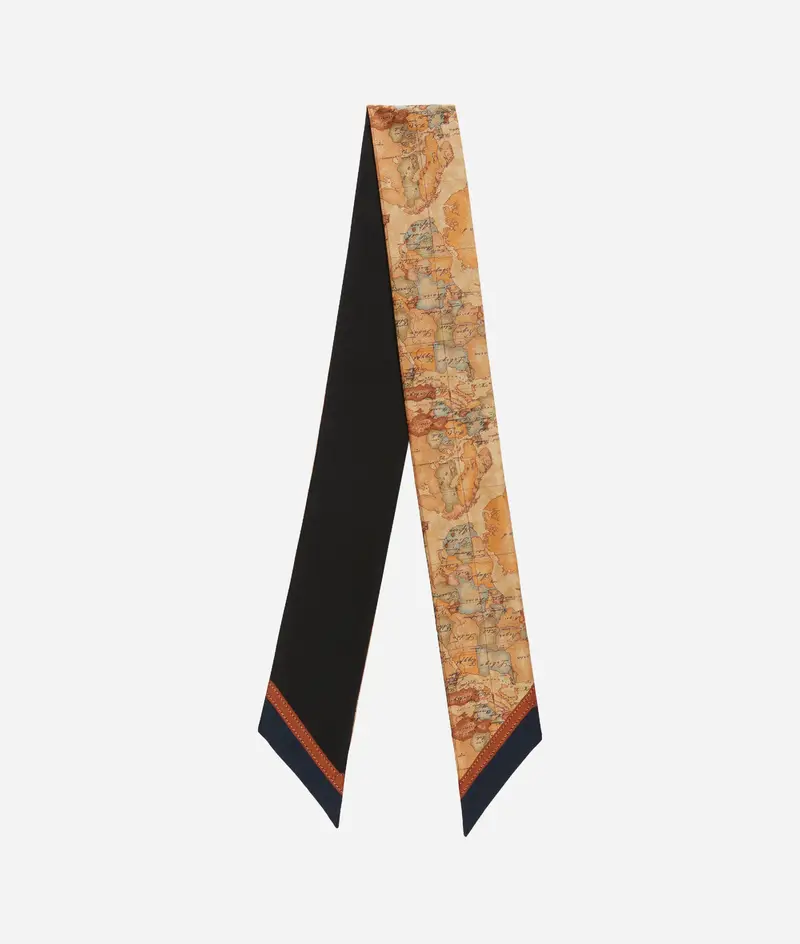 Bandeau in seta Geo Classic 6x100 Nero