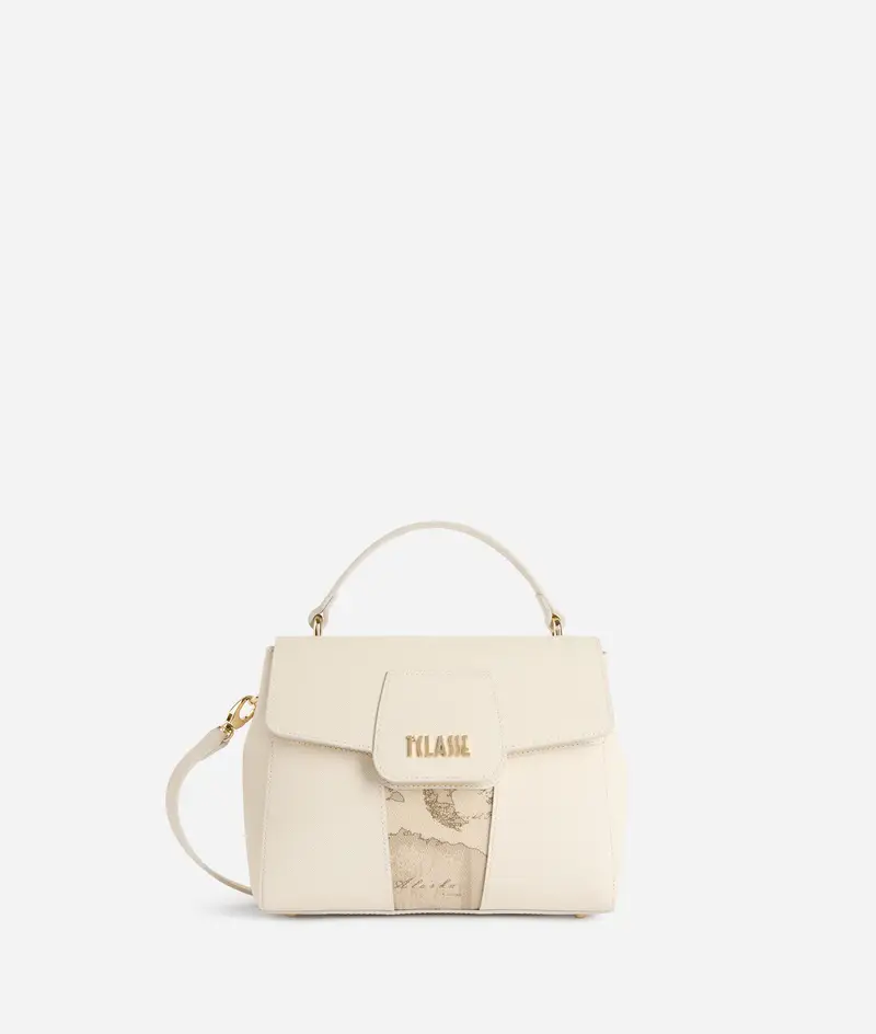 Bloom City borsa a mano con patta e inserto Geo Safari