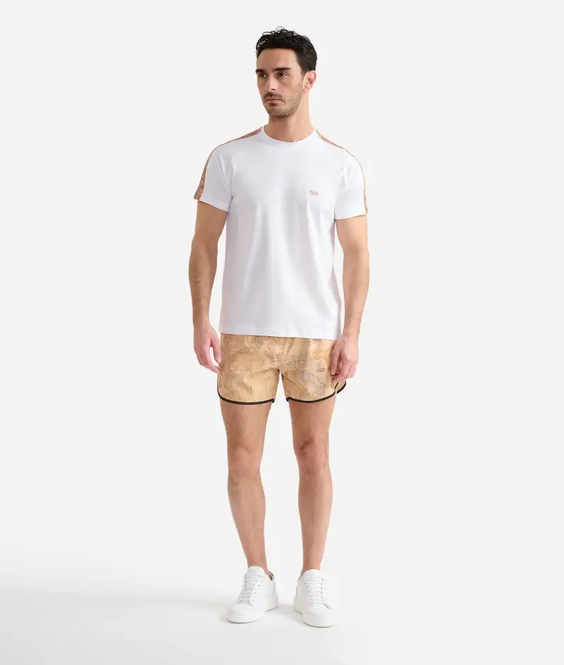 Boxer mare corti con profili neri Geo Classic