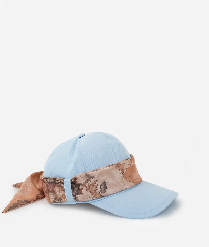 Cappellino 1ᴬ Classe Destination con nastro Geo Classic Azzurro