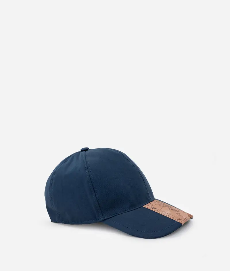 Cappellino da baseball uomo con dettaglio Geo Classic Avio