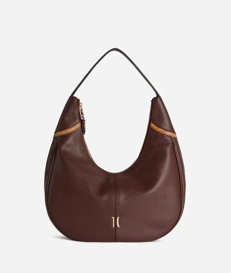 Castle Leather borsa sottospalla Mogano