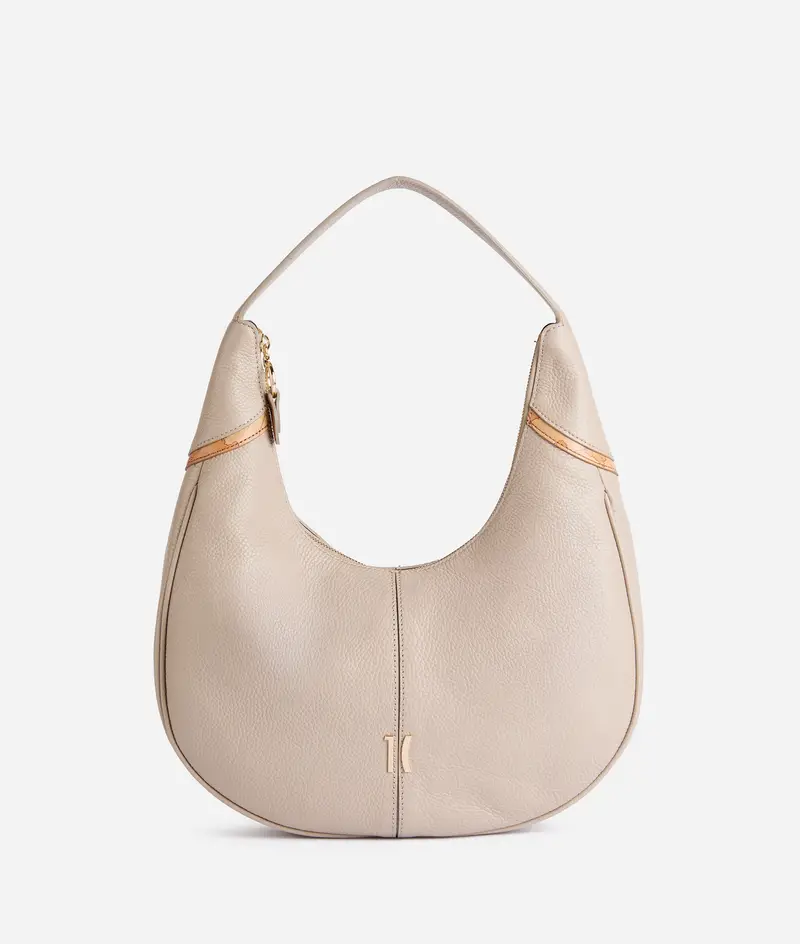 Castle Leather borsa sottospalla Taupe
