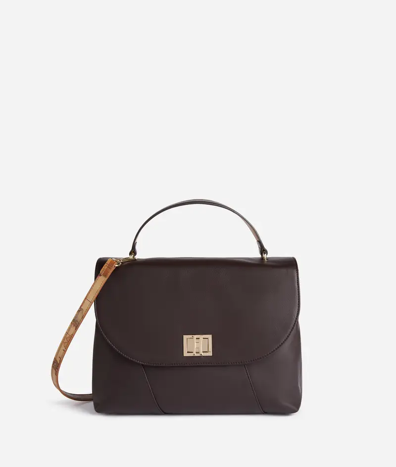 Celtic Nappa borsa a mano Mogano