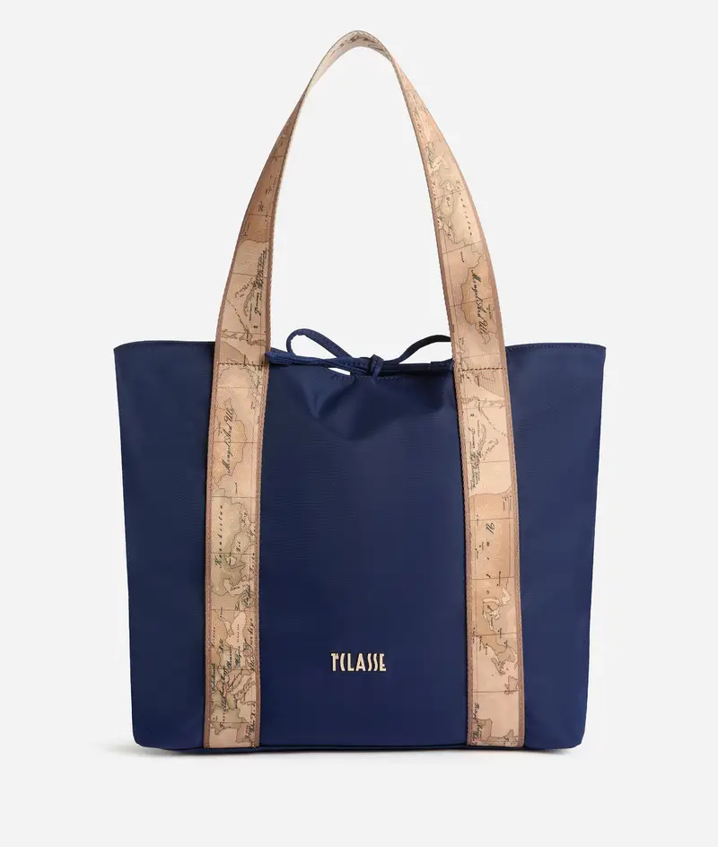 Dual Bag borsa shopping reversibile Blu Notte
