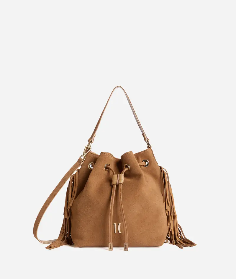 Free Spirit borsa secchiello Camoscio