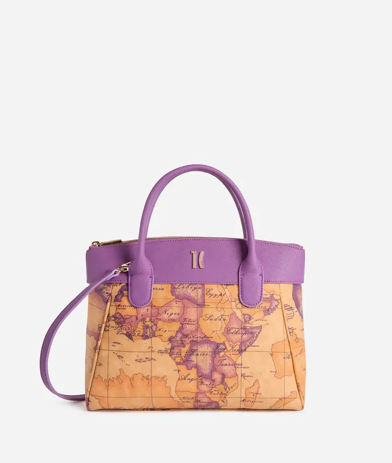 Geo Bougainville borsa a mano Viola Bougainville