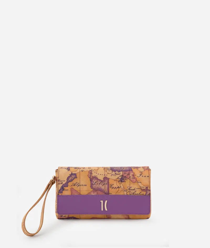 Geo Bougainville pochette con polsiera Viola Bougainville