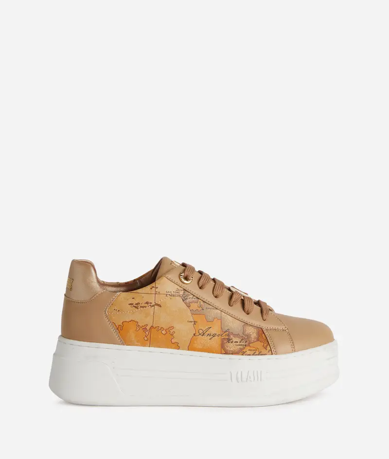 Geo Elevate sneaker in eco nappa e inserti Geo Classic Naturali