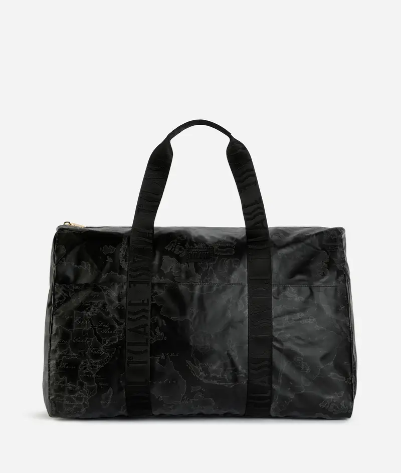 Geo Soft Black borsone pieghevole con mini beauty