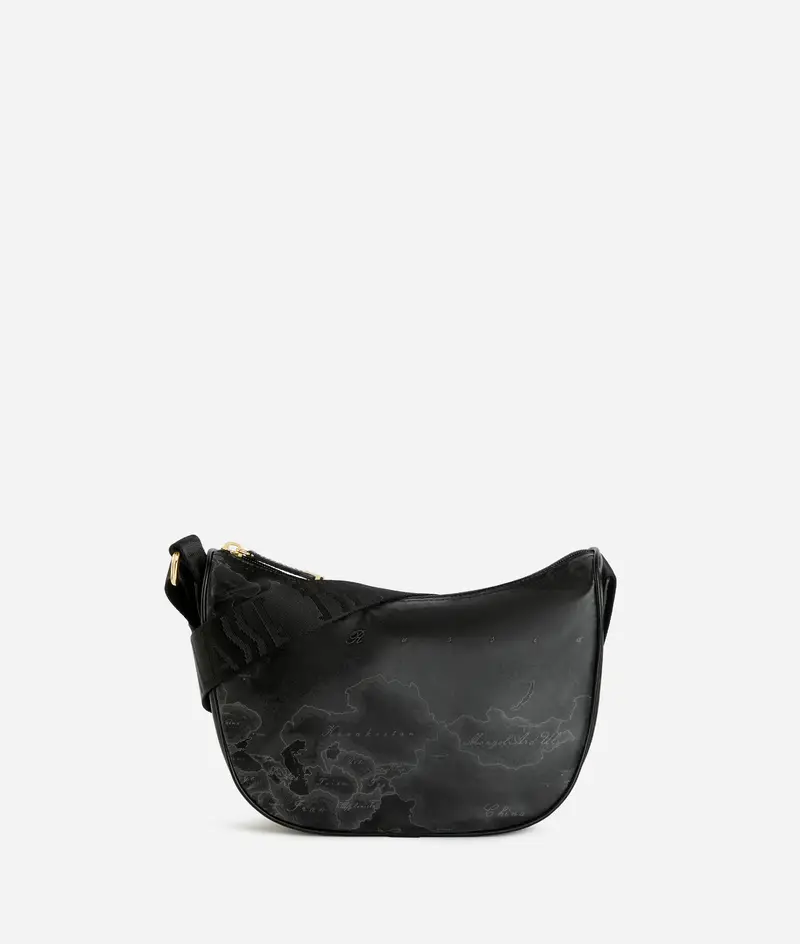 Geo Soft Black tracolla a mezzaluna piccola
