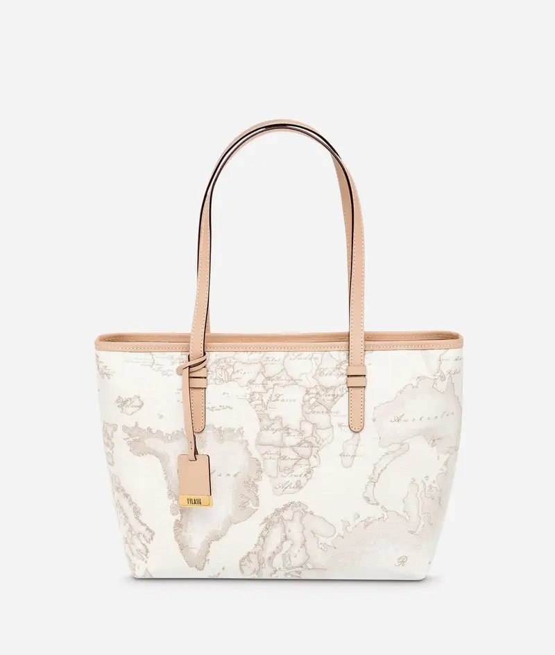 Geo White Borsa shopping media