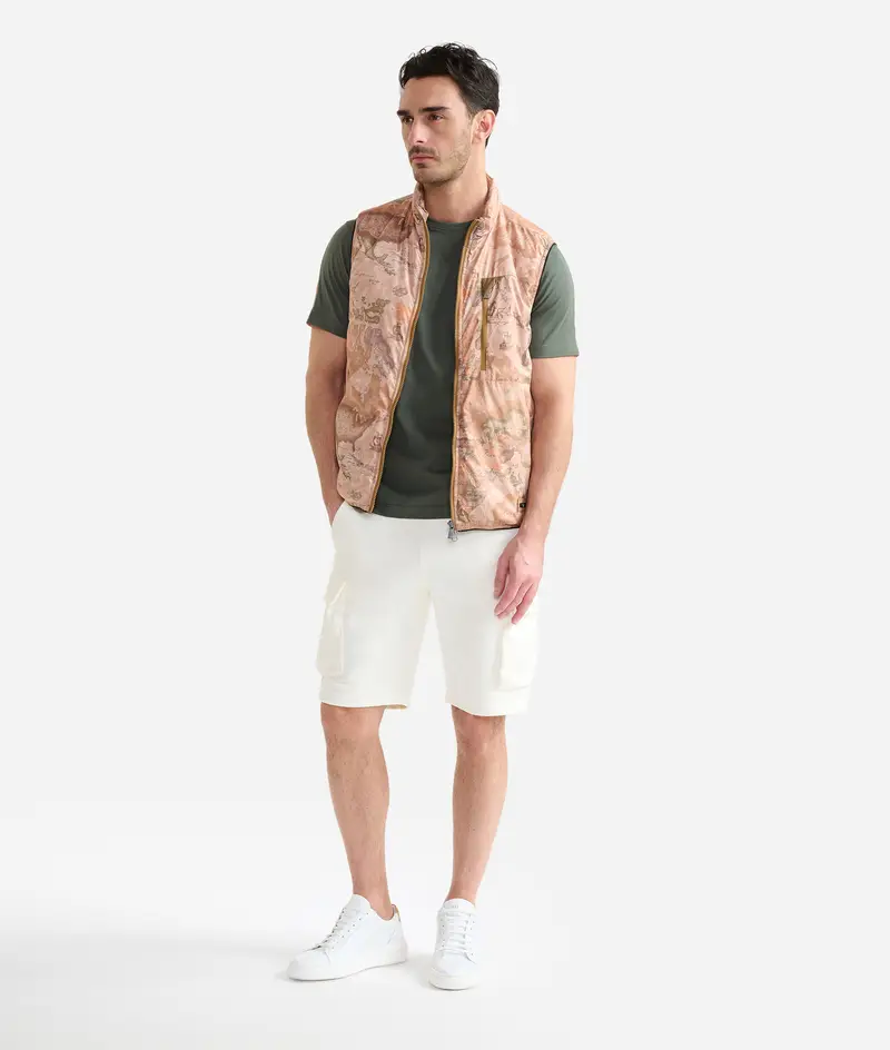 Gilet in nylon imbottito Geo Classic