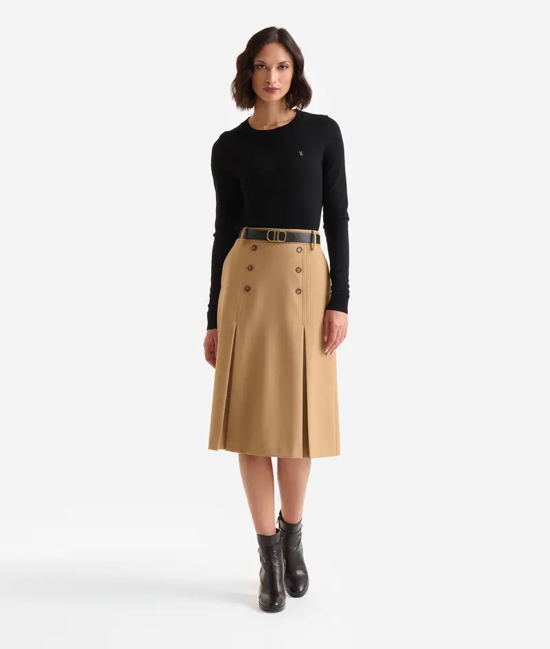 Gonna svasata in cavallery Cammello