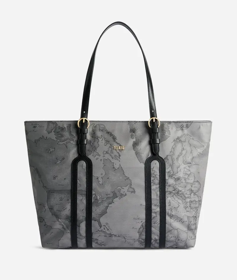 Highland Soft borsa shopping Grigio Scuro