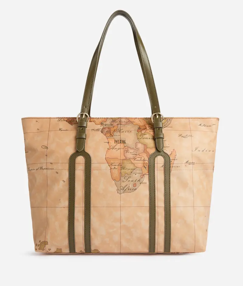 Highland Soft borsa shopping Verde Muschio