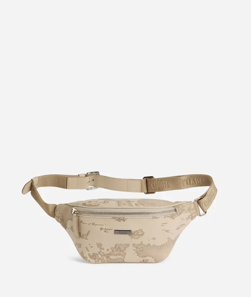 Marsupio in eco pelle Geo Beige