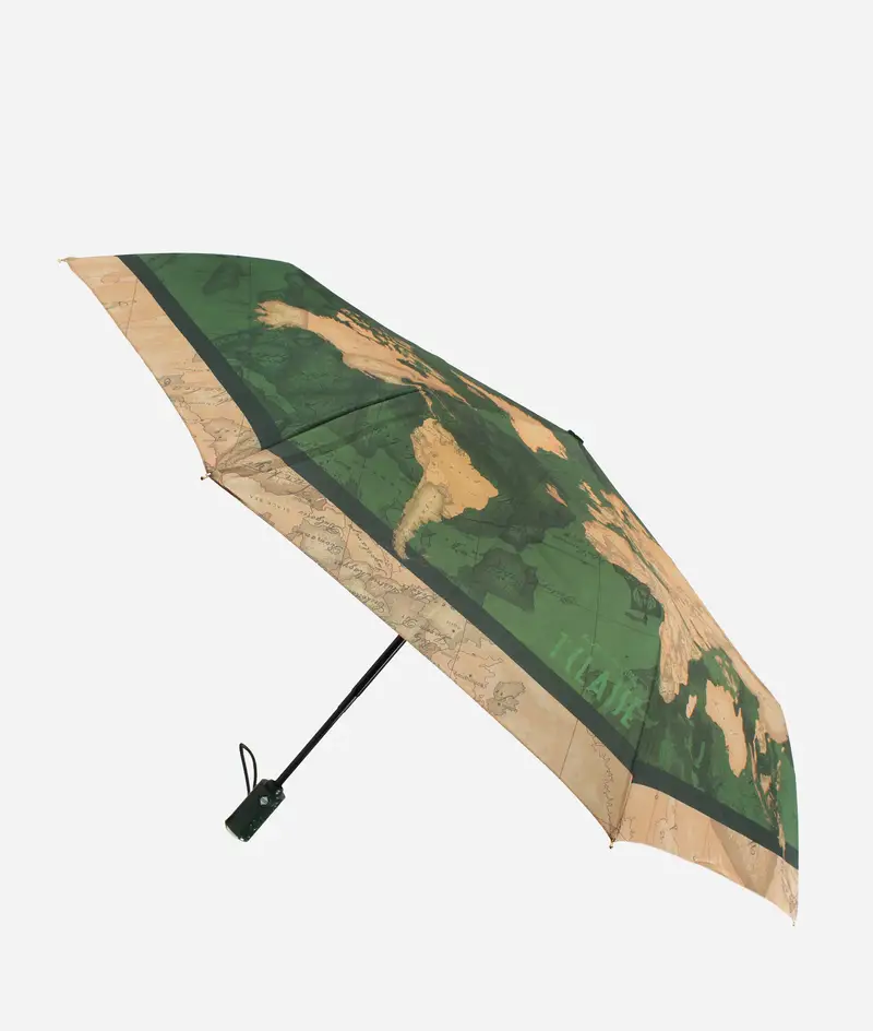 Ombrello mini Geo Bicolor Verde