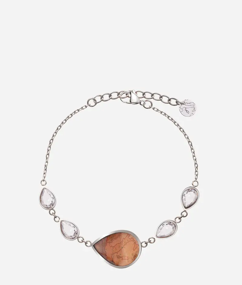 Opi bracciale con stampa Geo Classic Argento