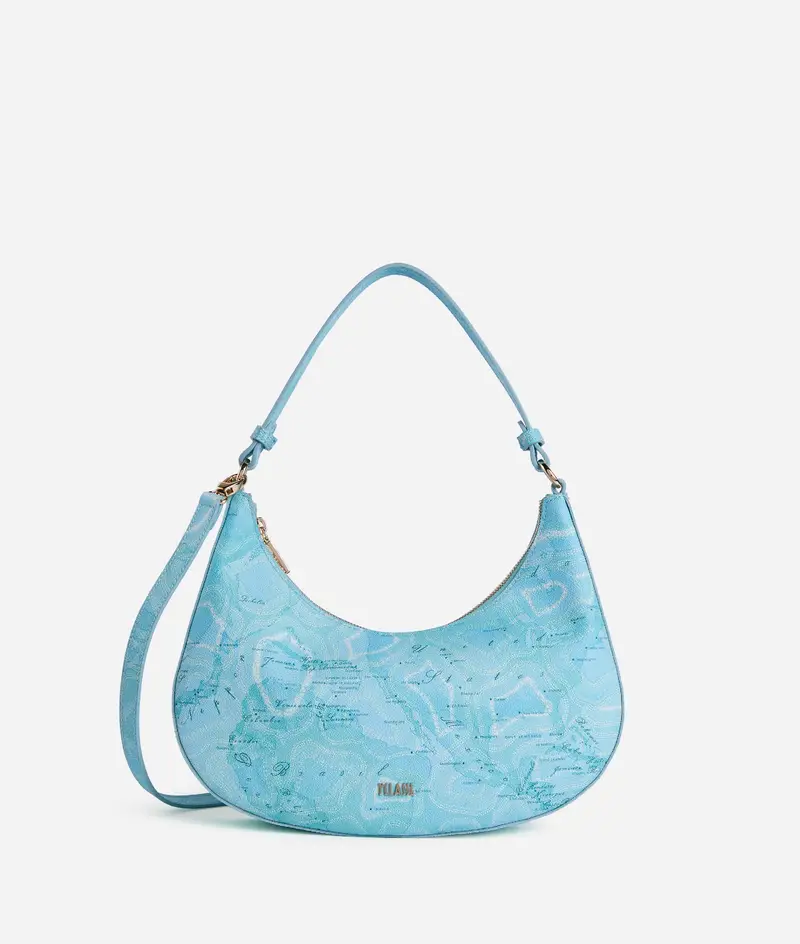 Pacific Geo borsa sottospalla Acquamarina