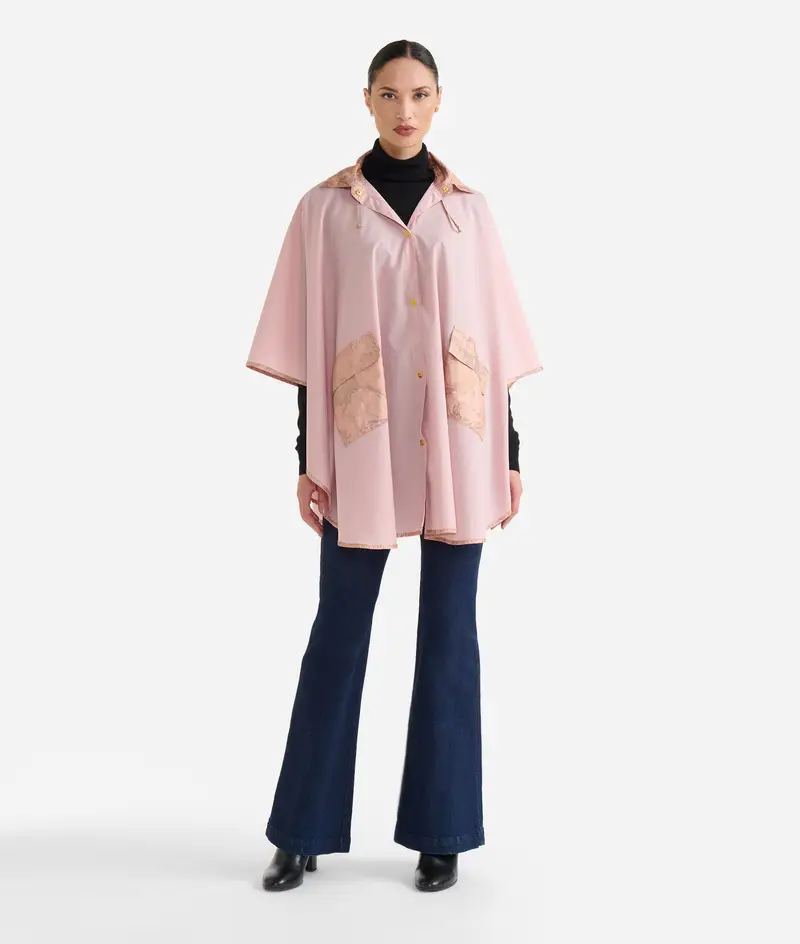 Poncho impermeabile lungo Rosa Phard