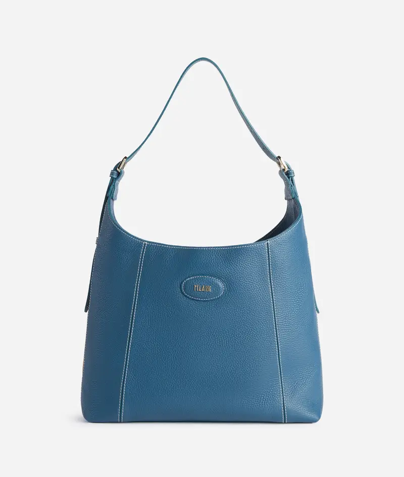 Rodeo Leather borsa sottospalla Blu Pacifico